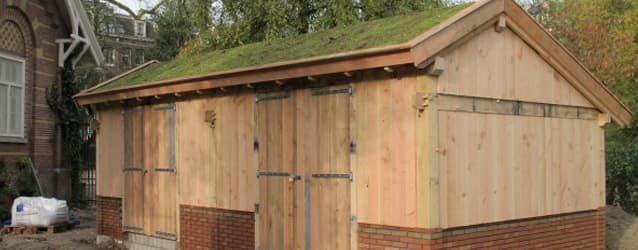 sedumroof garden shed